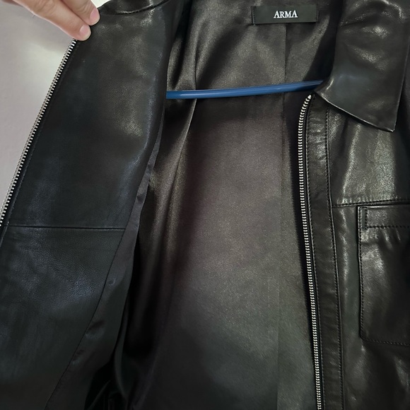 Black Leather Jacket - Picture 4 of 6